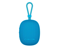 Głośnik przenośny CANYON Głośnik Bluetooth OnMove 12 IPX7 TWS 5W Niebieski